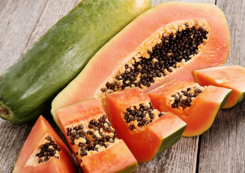 Freeze-Dried Papaya