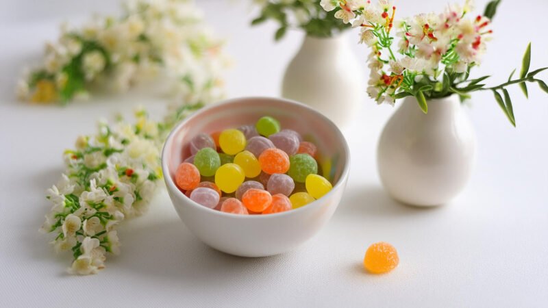 floral candies