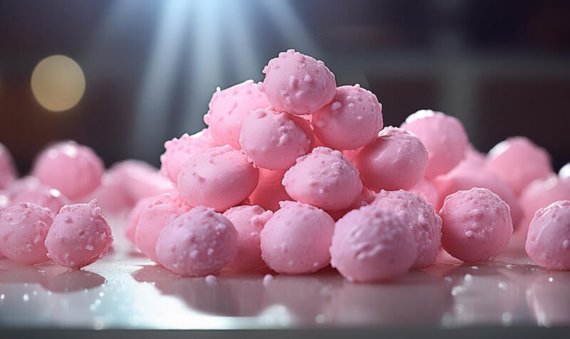 Freeze-Dried Bubble Gum Salt Water Taffy