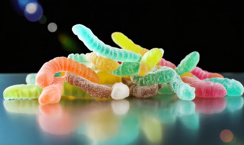 Freeze-Dried Gummy Worms