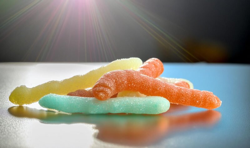 Freeze-Dried Gummy Worms