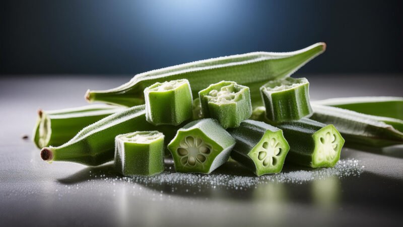 Freeze-Dried Okra