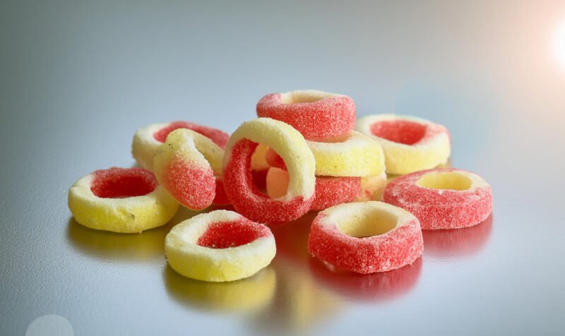 Freeze Dried Peach Rings