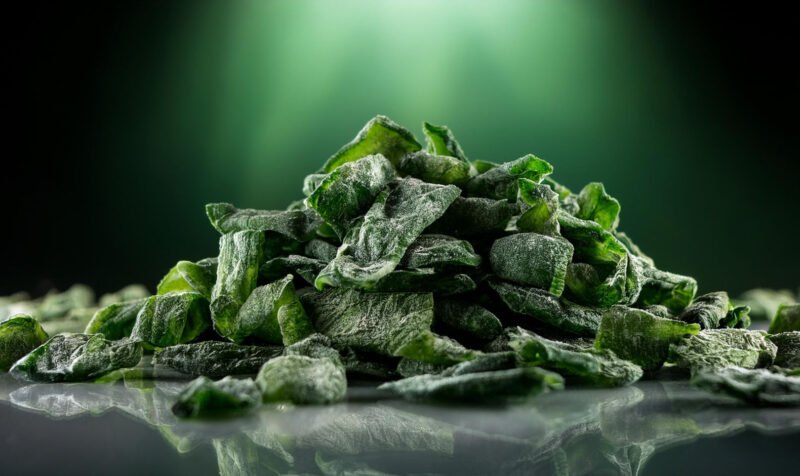 Freeze-Dried Spinach